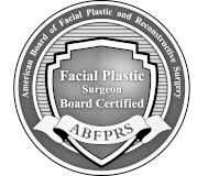 Facial Plastic Surgeon Board Certified Seal
